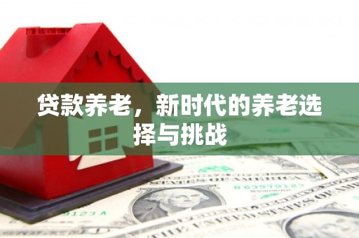 信丰贷款养老，新时代的养老选择与挑战