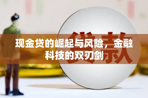 信丰现金贷的崛起与风险，金融科技的双刃剑